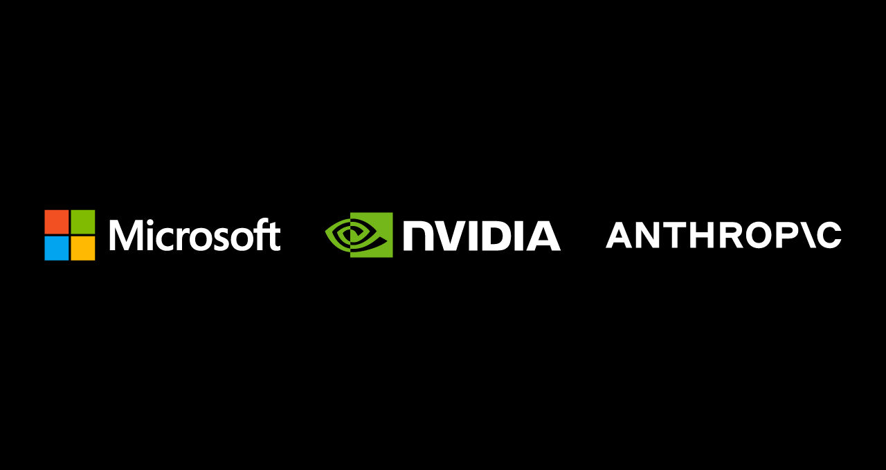 Anthropic와 NVIDIA의 전략적 파트너십을 보여주는 공식 NVIDIA 뉴스룸 이미지